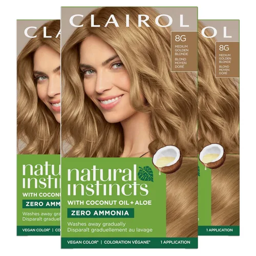 Vista 66 de Clairol Natural Instincts - Tinte semipermanente para el cabello, color negro 2, paquete de 1 unidad