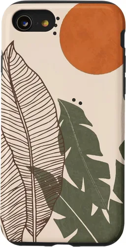 Vista 17 de iPhone X/XS lindo estuche estético Boho Moon