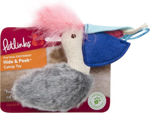 Vista 12 de Petlinks (3 unidades de 3 ratones ciegos de hierba gatera juguetes para gatos, color seleccionado al azar, 3 unidades (paquete de 5)