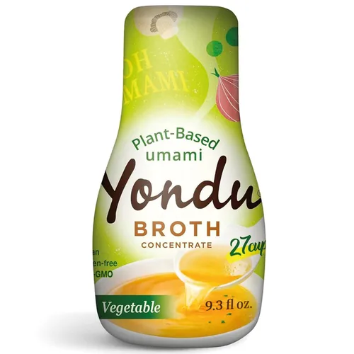 Vista 9 de YONDU Concentrado de caldo sin pollo: base líquida de caldo para caldo instantáneo, caldo de sopa, sabor a pollo a base de plantas, vegano, sin