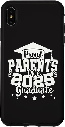 Vista 7 de iPhone 15 Parents of a 2025 Graduate Class Senior Graduation Grad 25 Case