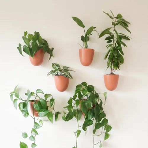 Vista 10 de Make Good PlantPod Luxe - Macetas de pared con riego automático (juego de 3, verde bosque), fáciles de regar e instalar, ligeras, diseña tu propio