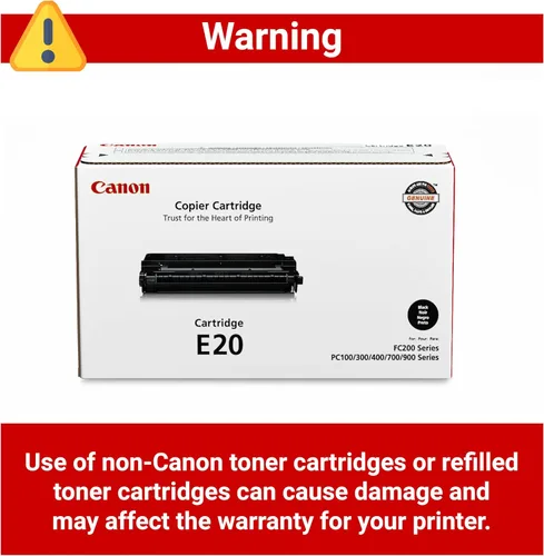 Vista 4 de Canon Cartucho de tóner negro E20 compatible con PC100/300/400/530/700/900 Series