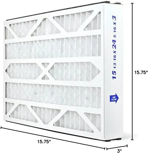 Vista 2 de AIRx Filters Filtro de aire MERV 11 HVAC de 16 x 25 x 3 para horno de CA para Lennox X0581 X5427, Allergy 3 unidades, fabricado en los Estados Unidos