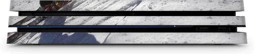 Vista 3 de PS4 PRO - Adhesivo de vinilo personalizado para consola + juego de 2 fundas de controlador