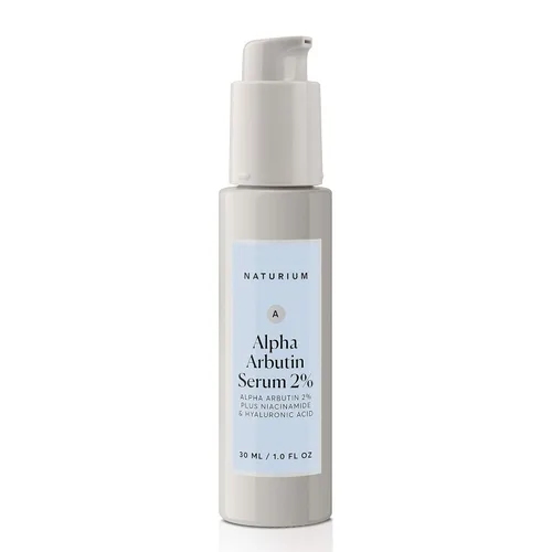 Vista 5 de Naturium Suero de alfa arbutina al 2% con alfa arbutina, niacinamida y limón, cuidado facial y de piel, 1 oz