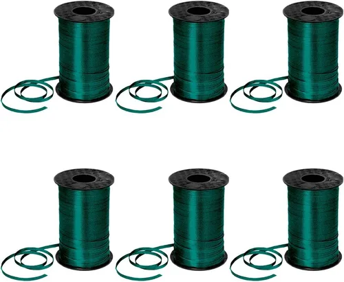 Vista 23 de PMU Tira de cinta rizadora negra de 500 yardas x 3/16 pulgadas para envolver regalos, decoración de cumpleaños, celebraciones, fiestas, accesorios