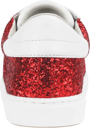 Vista 6 de PARTY Zapatos deportivos de moda para mujer, con cordones, cómodos, acolchados, para caminar