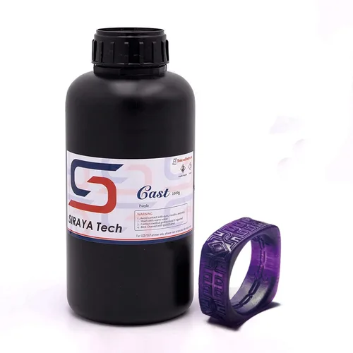 Vista 7 de Siraya Tech Resina de impresora 3D fundida, el mejor equilibrio de fácil combustión e impresión, superficie lisa, resina de curado UV de 405 nm