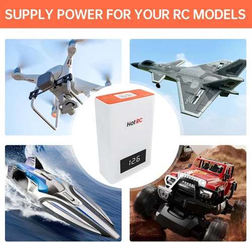 Vista 3 de Lipo - Cargador de batería de 40 W 3S-4S RC 11.1 V/14.8 V, cargador RC Lipo descargador para baterías Lipo 3S 4S, cargador de equilibrio RC Lipo