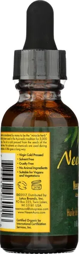 Vista 2 de Neem Aura Neem Aceite tópico 1 fl oz