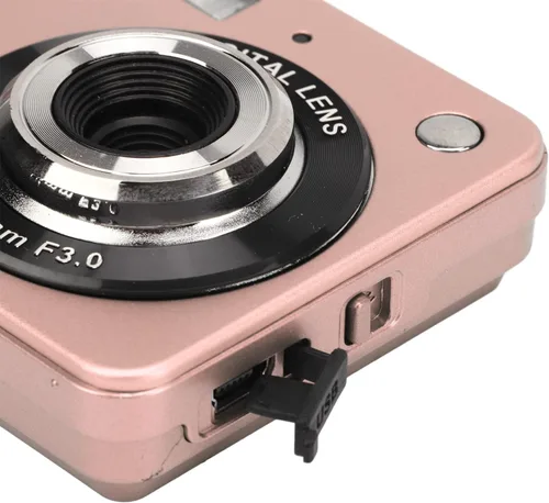 Vista 8 de Cámara digital, 48MP 2.7in LCD 4K Vlogging Cámara para disparar (rosa)