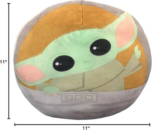 Vista 5 de Northwest Star Wars - Almohada The Mandalorian Cloud, 11 pulgadas, The Child