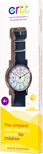 Vista 5 de EasyRead Time Teacher - Teaching Watch For Kids - Boys & Girls Analog Watch - Kids Learning Watch - Learn to Tell The Time Wrist Watch For Kids - 2
