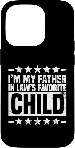 Vista 17 de My Father in Laws Favorite Child, Funny Parent Joke Humor Case for iPhone 16