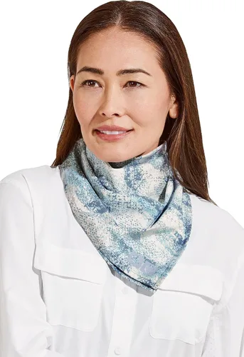 Vista 6 de Coolibar UPF 50 Abacos Aqua Bandana unisex - Protección solar