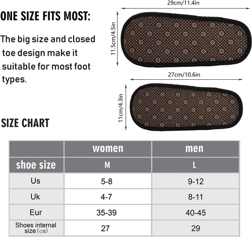 Vista 7 de Pantuflas de felpa con huella de dinosaurio de dinosaurio para mujeres y hombres, cálidas, cómodas, para viajes, spa, antideslizantes, zapatos
