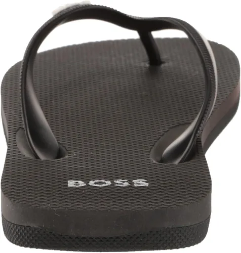 Vista 3 de BOSS Chanclas de vinilo ligeras con logotipo llamativo para hombre