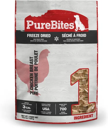Vista 10 de Purebites Pechuga de Pollo para Perros, 1.4 Oz / 40 G - Tamaño de Entrada