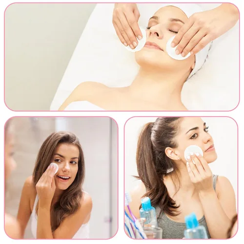 Vista 7 de 120 esponjas faciales comprimidas, almohadillas de limpieza facial, esponja de limpieza facial redonda para spa, exfoliación, lavado facial