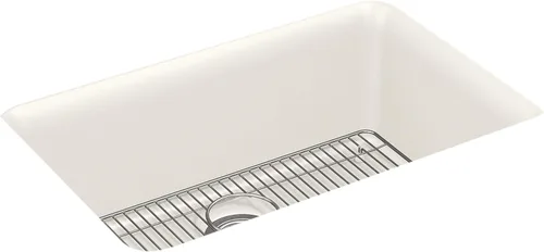 Vista 43 de Kohler K-8223-CM5 Cairn - Grifos para fregadero de cocina, color beige mate