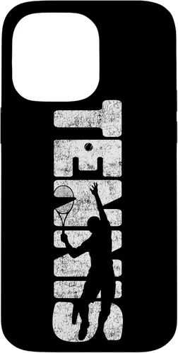 Vista 20 de iPhone 16 Funny Tennis Player Racket Tennis Case