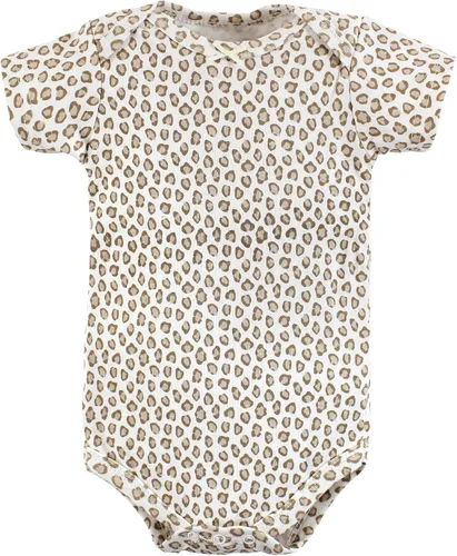 Vista 226 de Hudson Baby baby-girls Cotton Bodysuits 3-pack
