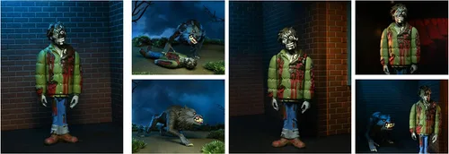 Vista 3 de NECA American Werewolf in London TOONY Terrors - Figura de 6 pulgadas, paquete de 2
