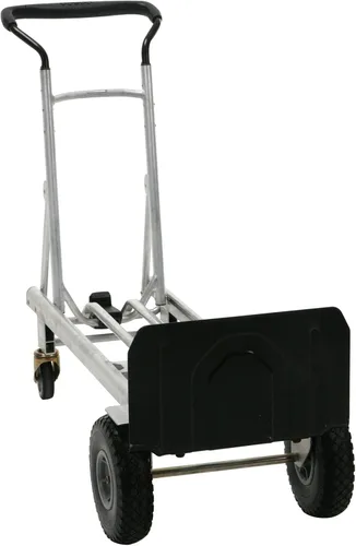 Vista 9 de Cosco Carro de mano/carro/plataforma plegable 3 en 1 serie con ruedas planas Negro