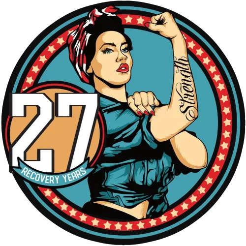 Vista 27 de Sobriety Coin – Rosie Strength Tattoo Recovery AA Chip, medallón de alta resistencia, regalo perfecto para cualquier persona en recuperación