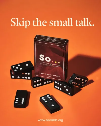 Vista 6 de SO Cards More Than Friends - Tarjetas de conversación para parejas y socios potenciales Más que amigos