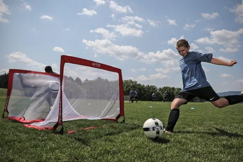 Vista 4 de Kwik Goal Kwik Goal Infinity Square Pop Up Soccer Goal (36 x 48 x 36-Inch)