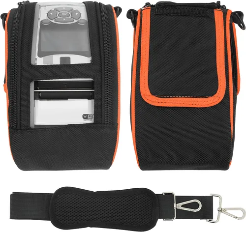 Vista 4 de Para Zebra QLN220 & ZQ610 Estuche de transporte portátil para impresora térmica con correa para el hombro Naranja