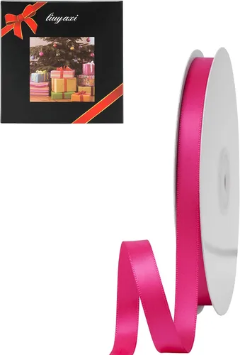 Vista 59 de LIUYAXI Cinta púrpura claro, 1/2 pulgada x 25 yardas, cinta de doble cara púrpura claro para envolver regalos, manualidades, ramo de lazos