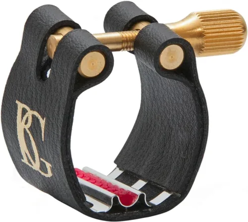 Vista 12 de BG L11BG - Ligadura tradicional para saxofón alto con tapa chapada en oro