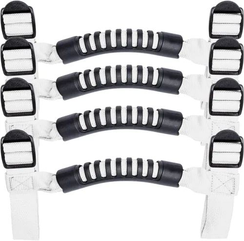 Vista 11 de 4 asas de agarre de barra antivuelco para Jeep Wrangler YJ TJ JK JKU JL JLU Sports Sahara Freedom Rubicon X & Unlimited 1995 - 2020