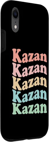 Vista 3 de iPhone XR Vintage 70's Rusia Hippie City - Funda Retro Kazan