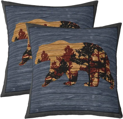 Vista 18 de Juego de 2 fundas de almohada con estampado de piel de vaca de 16"x16", fundas de cojín de piel de vaca para sala de estar, dormitorio, casa