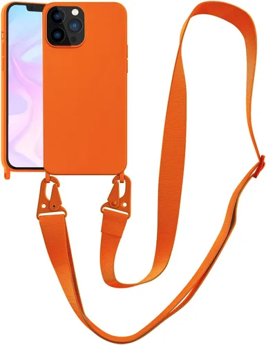 Vista 115 de Funda compatible con iPhone 8 Plus, iPhone 7 Plus/6 Plus/6S Plus con cordón, funda cruzada para iPhone con correa ajustable de silicona para iPhone