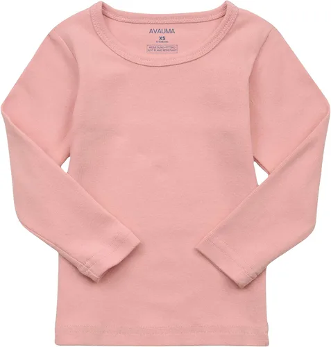 Vista 98 de AVAUMA - Pijama para niños y niñas de algodón básico para uso diario