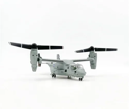 Vista 6 de V-22 Osprey Gray 1/72 Modelo de avión fundido a troquel (mezcla 03)