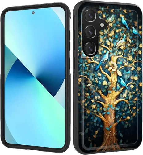 Vista 125 de Funda magnética para Galaxy A16 5G, [compatible con MagSafe] [protección contra caídas de grado militar] Funda resistente a prueba de golpes