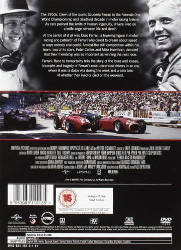 Vista 2 de Ferrari Race to Immortality DVD 2017