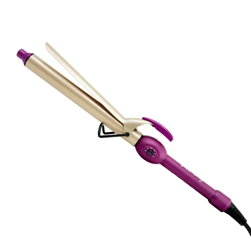 Vista 11 de Mr Big Curling Iron, Junior con barril de 8 pulgadas, rizadores de estilo XL más largos para cabello largo, cerámica triple plateada, rizos