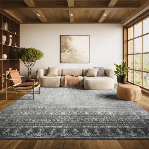Vista 27 de SAFAVIEH Alfombra de área de 12 x 15 pulgadas, colección Tulum, grande, diseño marroquí bohemio envejecido, no desprende pelusa y fácil de limpiar