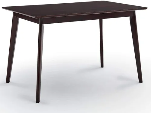 Vista 3 de Modway Oracle - Mesa de comedor rectangular de 47 pulgadas, capuchino