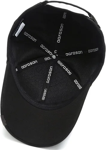 Vista 9 de Sombrero vintage de algodón para papá con picos de doble capa ajustable gorra de béisbol de moda para hombre