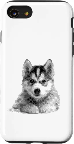 Vista 18 de Cute Siberian Husky for Dog Mom and Paw Parents Case for iPhone 16