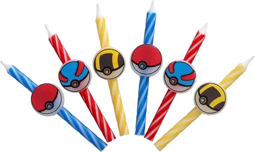 Vista 6 de Pokèmon - Velas de cumpleaños Decoración de pastel de fiesta 6