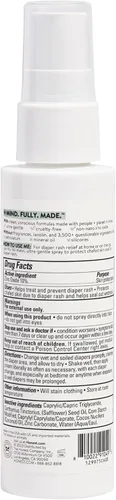 Vista 8 de The Honest Company Paquete de crema en aerosol para la dermatitis del pañal + jabón calmante para la parte inferior del bebé, hipoalergénico